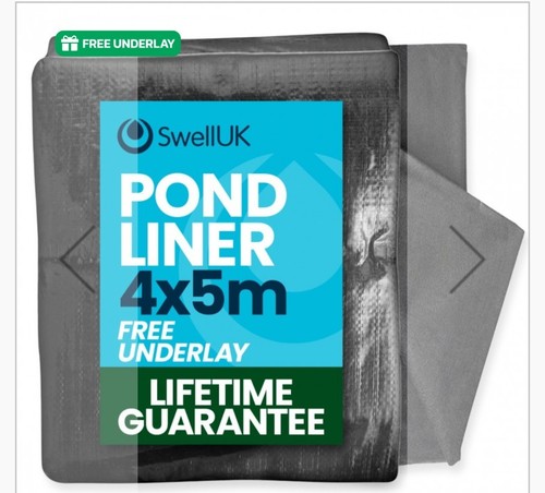 Pond liner swell hdpe 4x5 - pond,