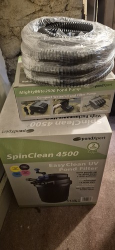 Pond filter pondxpert 4500 - filter, and