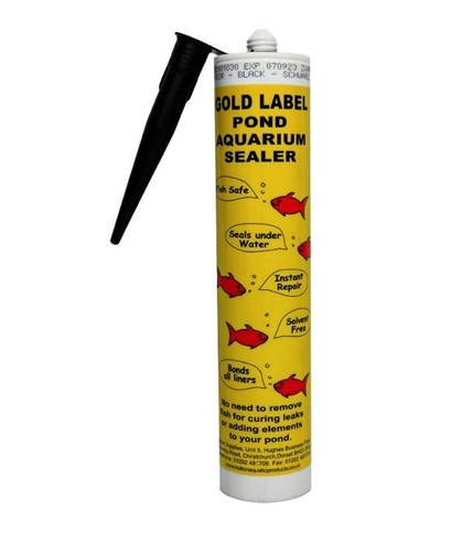 Black pond sealant gold label - sealant,