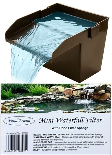 Pond friend waterfall filter - waterfall,