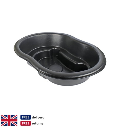 Large black garden - black, pond