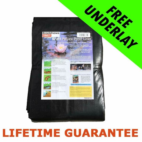 Pond liner with - liner,