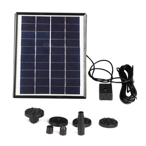 Solar power fountain pump - power,