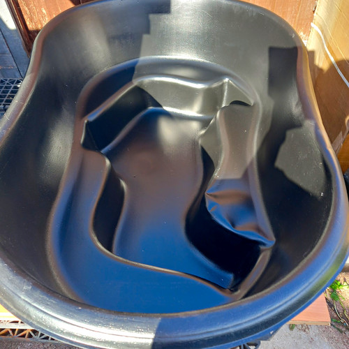 Preformed rigid plastic - plastic, pond